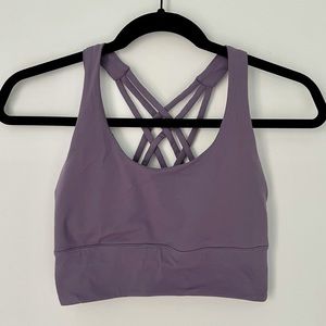 🌟Forever 21 lilac strappy sports bra